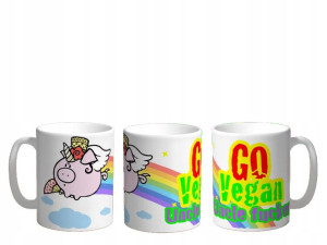 KUBEK Piggy v33 Świnka Piggy Go Vegan