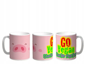 KUBEK Piggy v34 Świnka Piggy Go Vegan