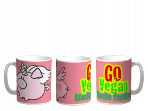 KUBEK Piggy v37 Świnka Piggy Go Vegan