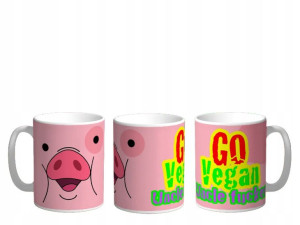 KUBEK Piggy v40 Świnka Piggy Go Vegan