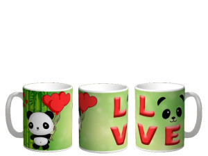 KUBEK na Walentynki Miłość - I Love You Panda /v7