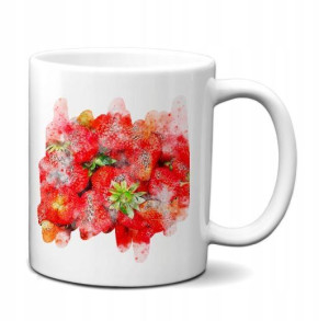 KUBEK 300ml Akwarele Art R v9 Truskawki