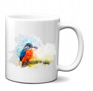KUBEK 300ml Akwarele Art Animal Wild v7 Ptak Ptaki