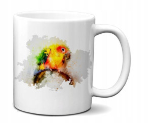 KUBEK 300ml Akwarele Art Animal Wild v10 Ptaki