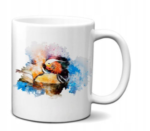 KUBEK 300ml Akwarele Art Animal Wild v27 Ptaki