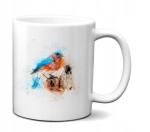 KUBEK 300ml Akwarele Art Animal Wild v28 Ptaki