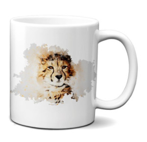 KUBEK 300ml Akwarele Art Animal Wild v39 Lampart