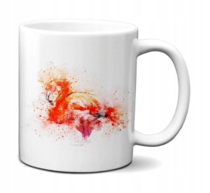 KUBEK 300ml Akwarele Art Animal Wild v42 Flaming