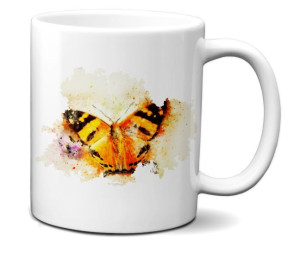 KUBEK 300ml Akwarele Art Animal Wild v76 Motyl