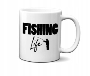 KUBEK 300ml dla Wędkarza Wędkarstwo Fishing v2UK