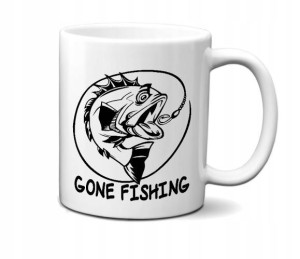 KUBEK 300ml dla Wędkarza Wędkarstwo Fishing v9UK