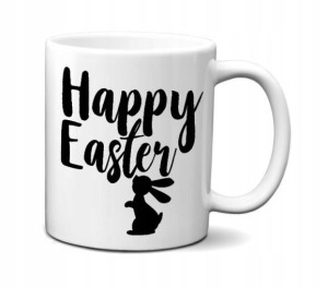 KUBEK 300ml Wielkanoc Funny Bunny Easter v6