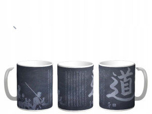 KUBEK Japoński Styl Japan Style Bushido Kanji v17
