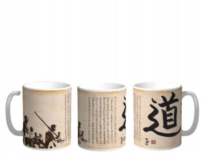 KUBEK Japoński Styl Japan Style Bushido Kanji v18