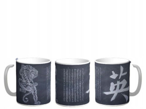KUBEK Japoński Styl Japan Style Bushido Kanji v19