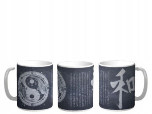 KUBEK Japoński Styl Japan Style Bushido Kanji v26