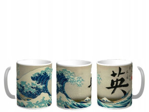 KUBEK Japoński Styl Japan Style Bushido Kanji v29