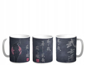 KUBEK Japoński Styl Japan Style Bushido Kanji v31