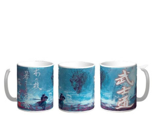 KUBEK Japoński Styl Japan Style Bushido Kanji v33