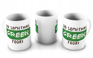 KUBEK 300ml Funny v5 - Something GREEN Today EKO