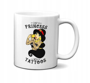 KUBEK 300ml dla Dziewczyny z tatuażem tattoo v5