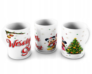 KUBEK 300ml Świąteczny Kubek Wesołych Świąt v5