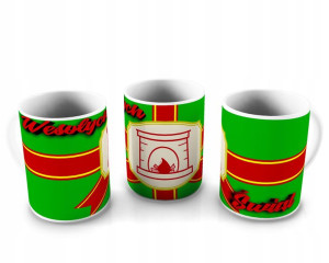 KUBEK 300ml Świąteczny Kubek Wesołych Świąt v23
