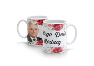 Kubek Jarosław Kaczyński PIS - MIŁEGO DNIA RODACY