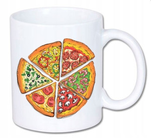Kubek ceramiczny kolory HD+ Fast Food PIZZA Pizza