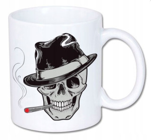 Kubek ceramiczny kolory HD+ Czaszka Czaszki Skull