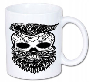 Kubek ceramiczny kolory HD+ Czaszka Czaszki Skull