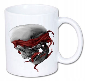 Kubek ceramiczny kolory HD+ Czaszka Czaszki Skull
