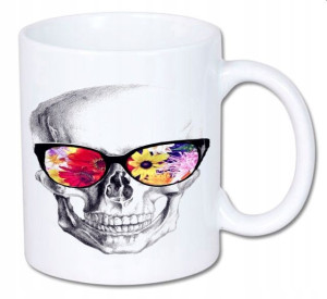 Kubek ceramiczny kolory HD+ Czaszka Czaszki Skull