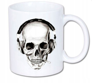 Kubek ceramiczny kolory HD+ Czaszka Czaszki Skull