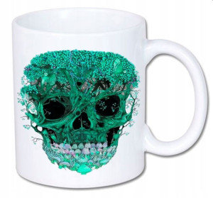 Kubek ceramiczny kolory HD+ Czaszka Czaszki Skull