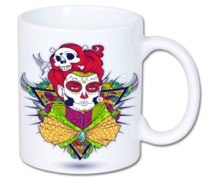 Kubek ceramiczny kolory HD+ Kobieta Muertos Muerte
