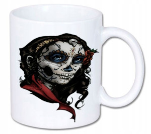 Kubek ceramiczny kolory HD+ Kobieta Muertos Muerte