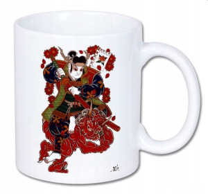 Kubek ceramiczny kolory HD+ Japan Style Samurai