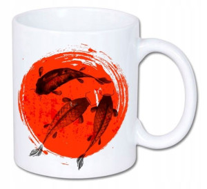 Kubek ceramiczny kolory HD+ Tattoo Japan Style Koi