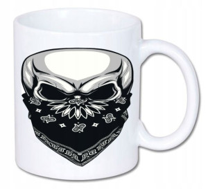 Kubek ceramiczny kolory HD+ Czaszka Czaszki Skull