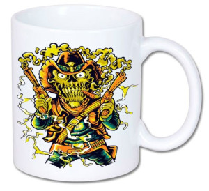 Kubek ceramiczny kolory HD+ Czaszka Czaszki Skull