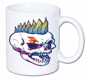 Kubek ceramiczny kolory HD+ Czaszka Czaszki Skull