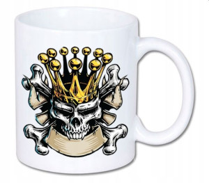 Kubek ceramiczny kolory HD+ Czaszka Czaszki Skull