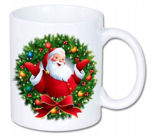 Kubek ceramiczny kolory HD+ Święta Merry Christmas