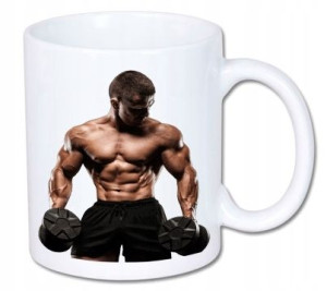 Kubek 300ml na siłownie kolory HD+ Muscle Mięsnie