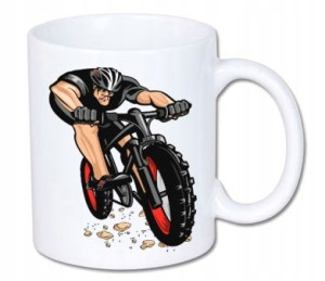 Kubek rowerowy 300ml kolory HD+ ROWER MTB FAT BIKE