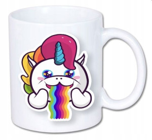 Kubek ceramiczny 300ml Jednorożec FUNNY UNICORN
