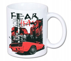Kubek ceramiczny auto moto USA TUNING MUSLCE CAR