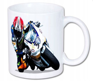 Kubek ceramiczny motocykle motor SPORT Ścigacz