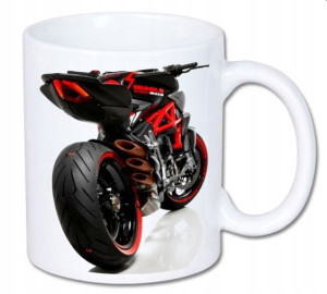 Kubek ceramiczny motocykle motor SPORT Ścigacz